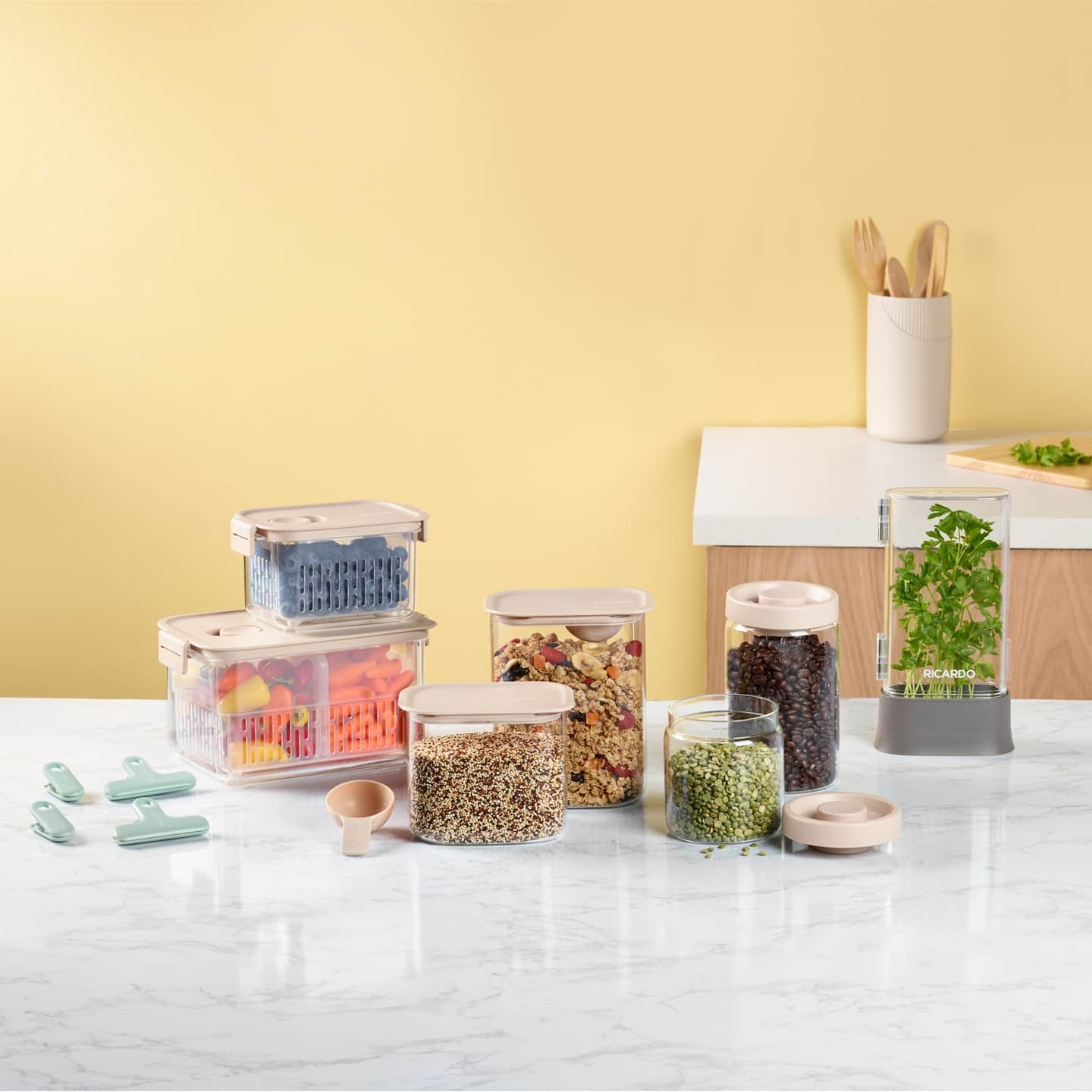 Bannière de défi Le rangement va bien au-delà du garde-manger 🧺