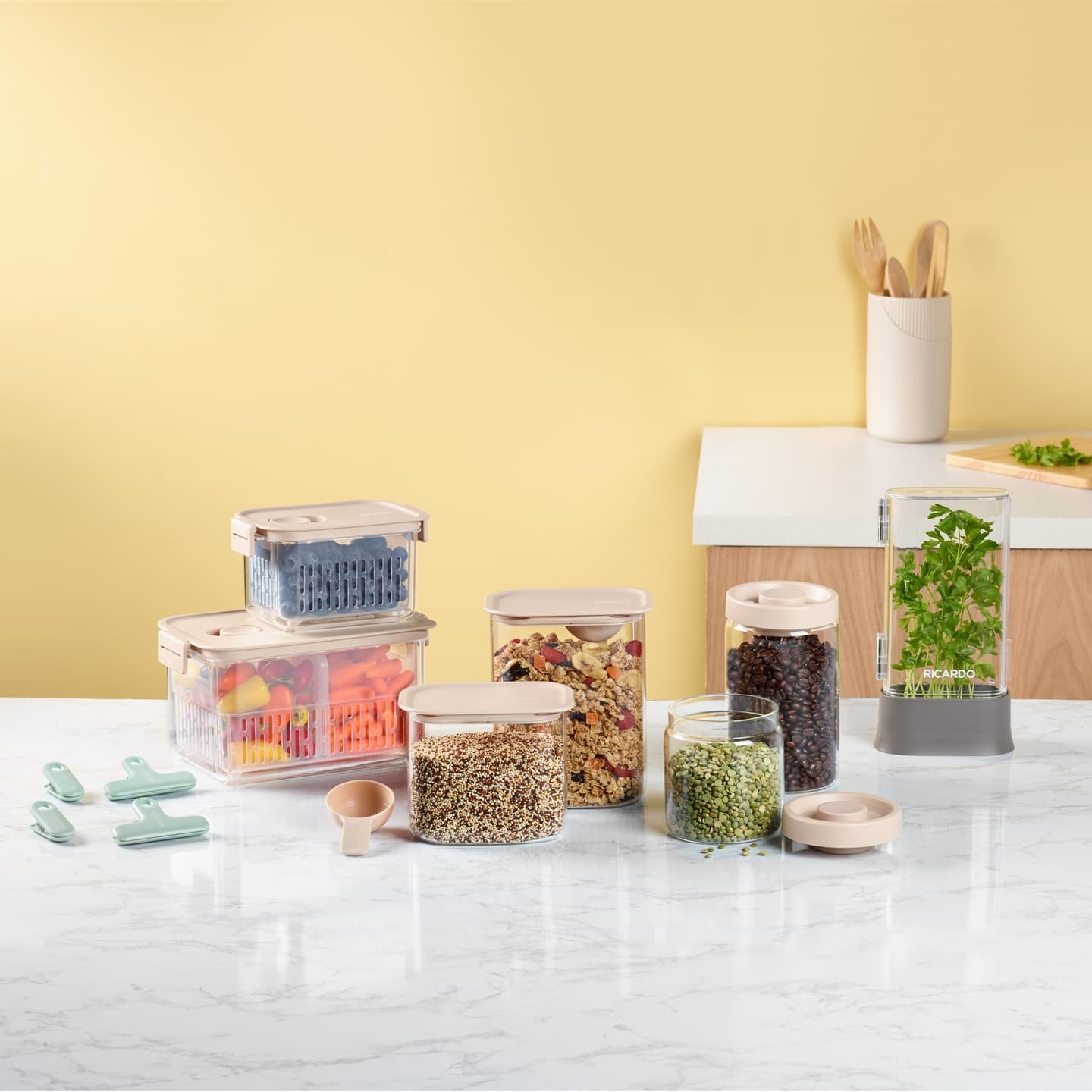 Bannière de défi Le rangement va bien au-delà du garde-manger 🧺